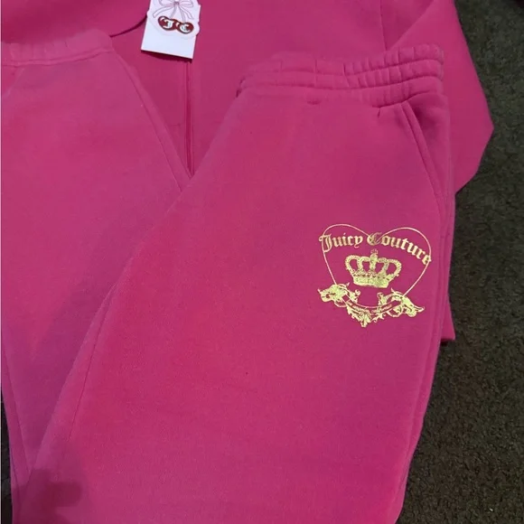 Juicy Couture Pink Tracksuit - Picture 2 of 6